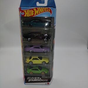 Hot Wheels Fast & Furious Die-Cast Car Set NIP